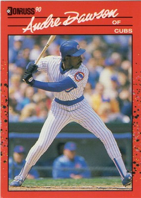 1990 Donruss Baseball Andre Dawson #223 Chicago Cubs