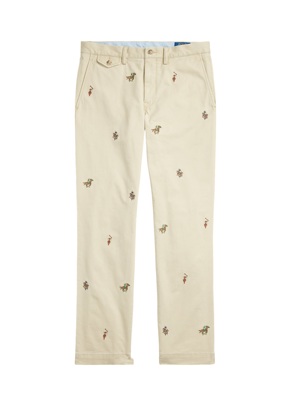 Polo Ralph Lauren Stretch Stright Fit Embroidered Equestrian