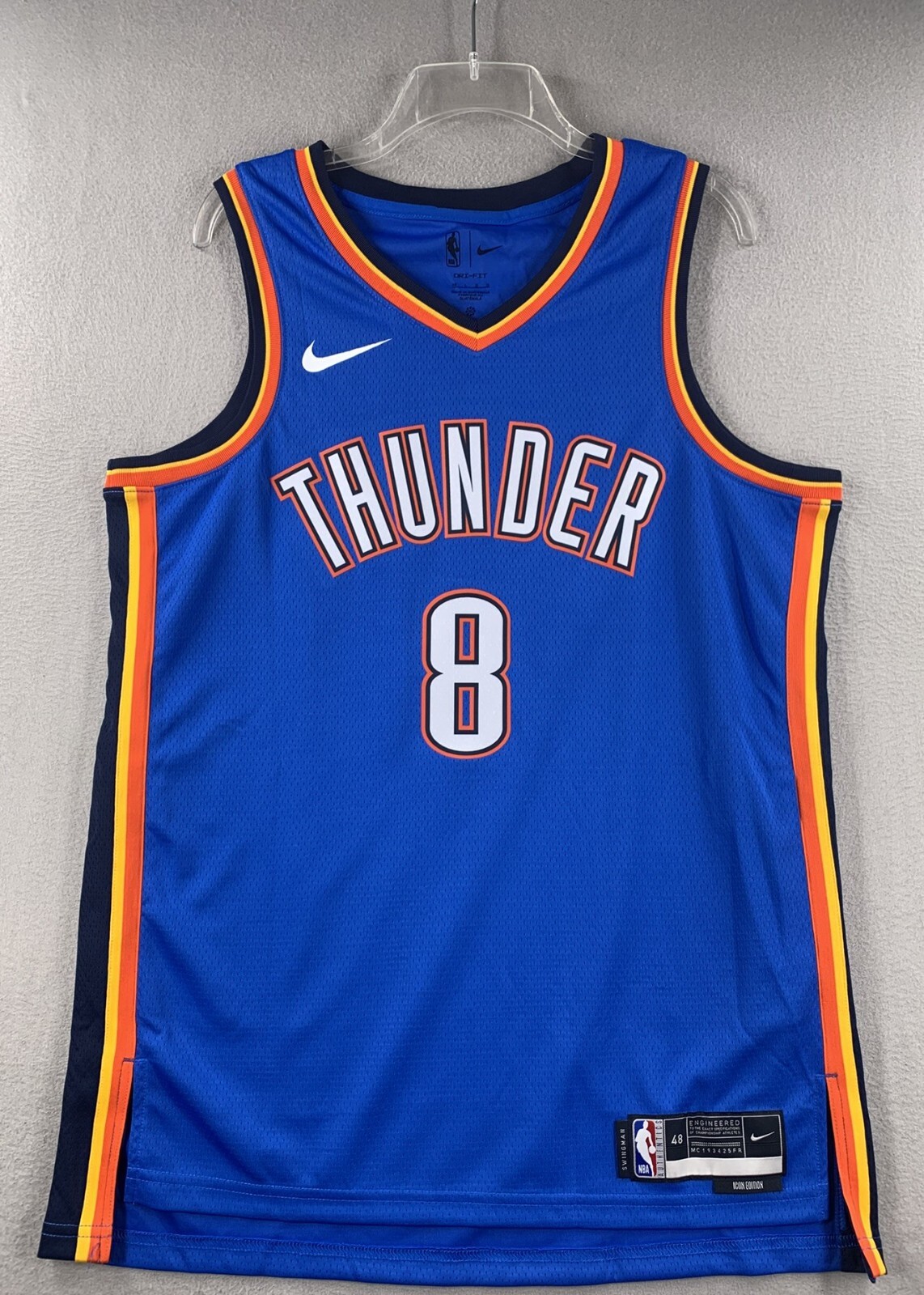 Jalen Williams Oklahoma City Thunder Nike 2025 Icon Edition