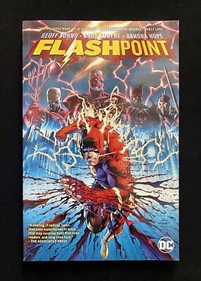 FLASHPOINT Graphic Novel NM John s Liberty DC Comics 2011 Flash Batman