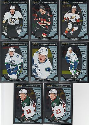 2015-16 O-Pee-Chee Platinum Marquee Rookie 8 Card Lot with Nick Ritchie NM Cond. rookie card picture