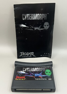 1993 Cybermorph With Manual ~No Box. By Atari Jaguar