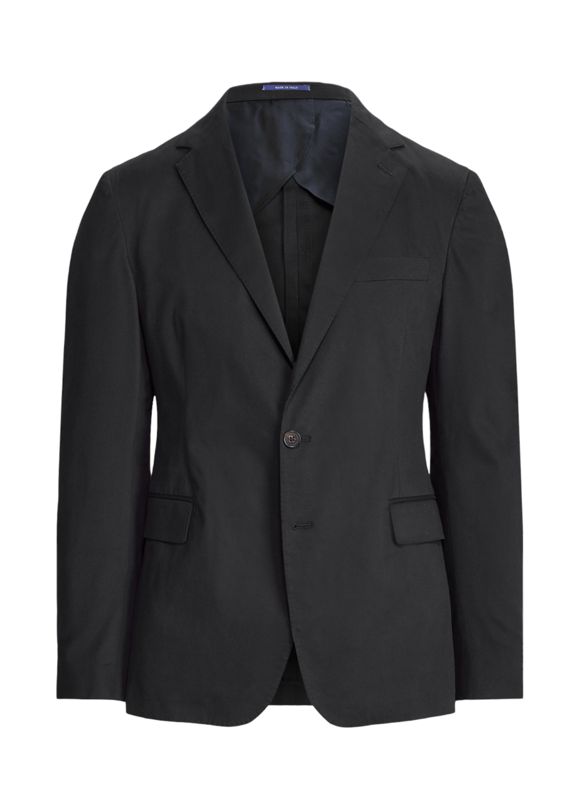 Pre-owned Ralph Lauren Purple Label Black Hadley Stretch Gabardine Blazer Jacket $1495