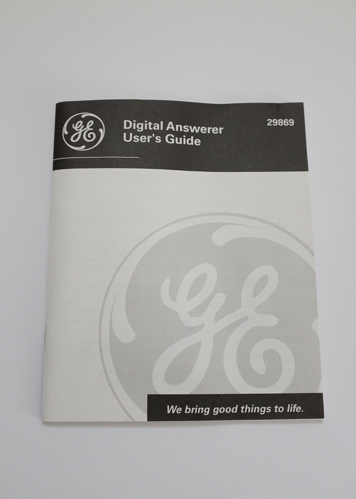 GE 29869GE2 Digital Messaging System with 4 Mailboxes, used in excellent cond.