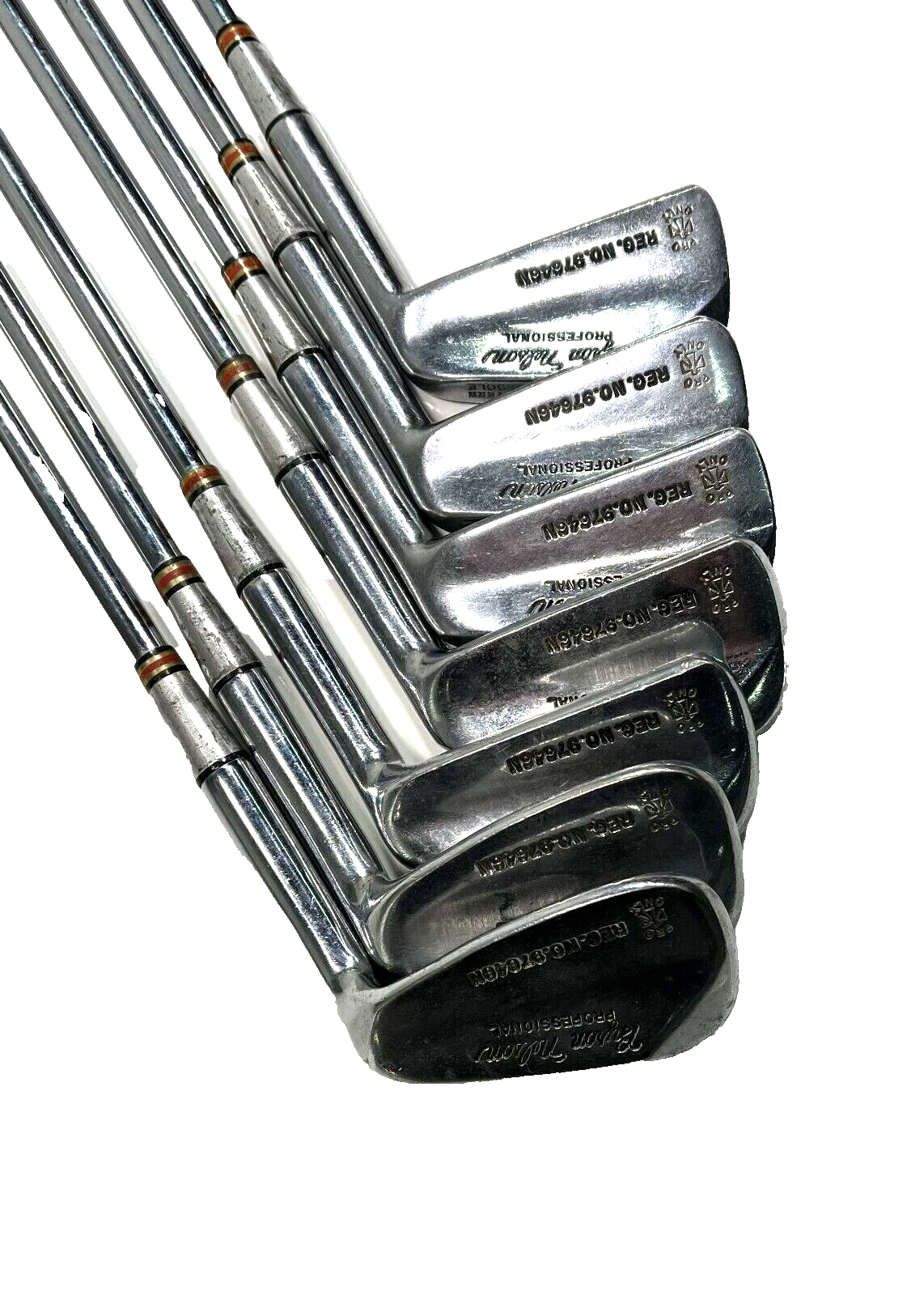 Northwestern Vintage Byron Nelson Pro Only Iron Set Golf Clubs 3-9