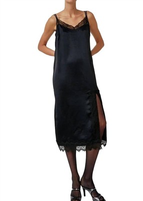 Pre-owned No. 6 India Dress In Black - Size S