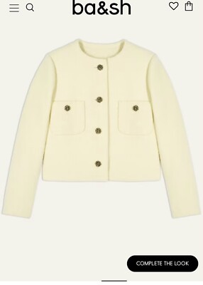 Bash Meredith jacket Size 1 Possible Slight Discoloration See Last 2 PICS!!