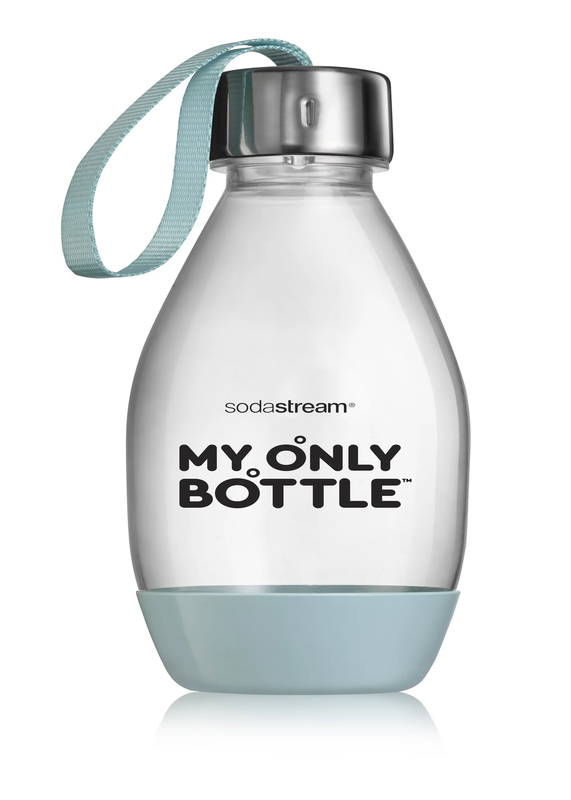 Sodastream 0.5 Liter My Only Bottle Sparkling Water Carbonating Bottle, Icy Blue