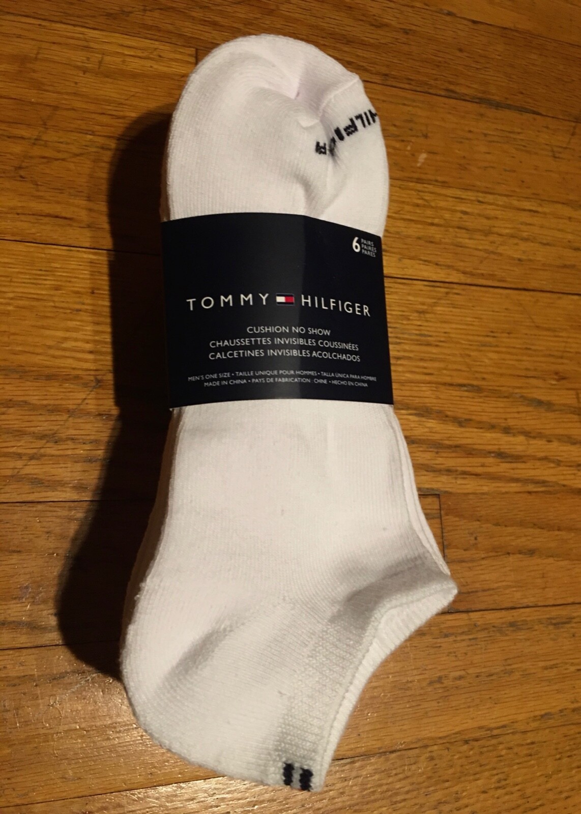 S No Show Cushion White 6 Pairs Cushion Size 7-12 New