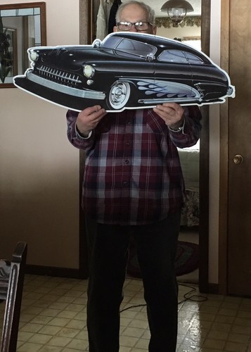 1950 Lowrider Mercury Sign