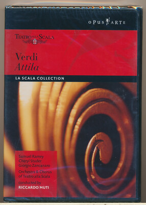 GIUSEPPE VERDI: ATTILA (DVD) Samuel Ramey / Cheryl Studer / Riccardo Muti NEW
