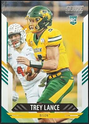 2021 Panini Score #303 Trey Lance Dallas Cowboys RC