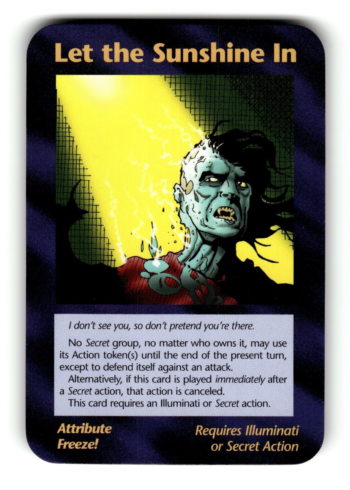 その他 ayo dosunwo sign card Let the Sunshine In Card INWO Illuminati New World Order