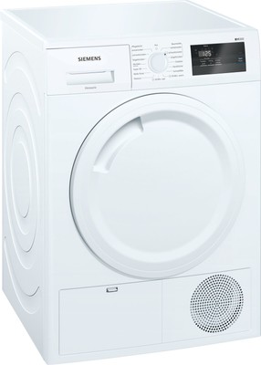 Siemens iQ300 WT43H001 Wäschetrockner Freistehend Frontlader Weiß 7 kg A+