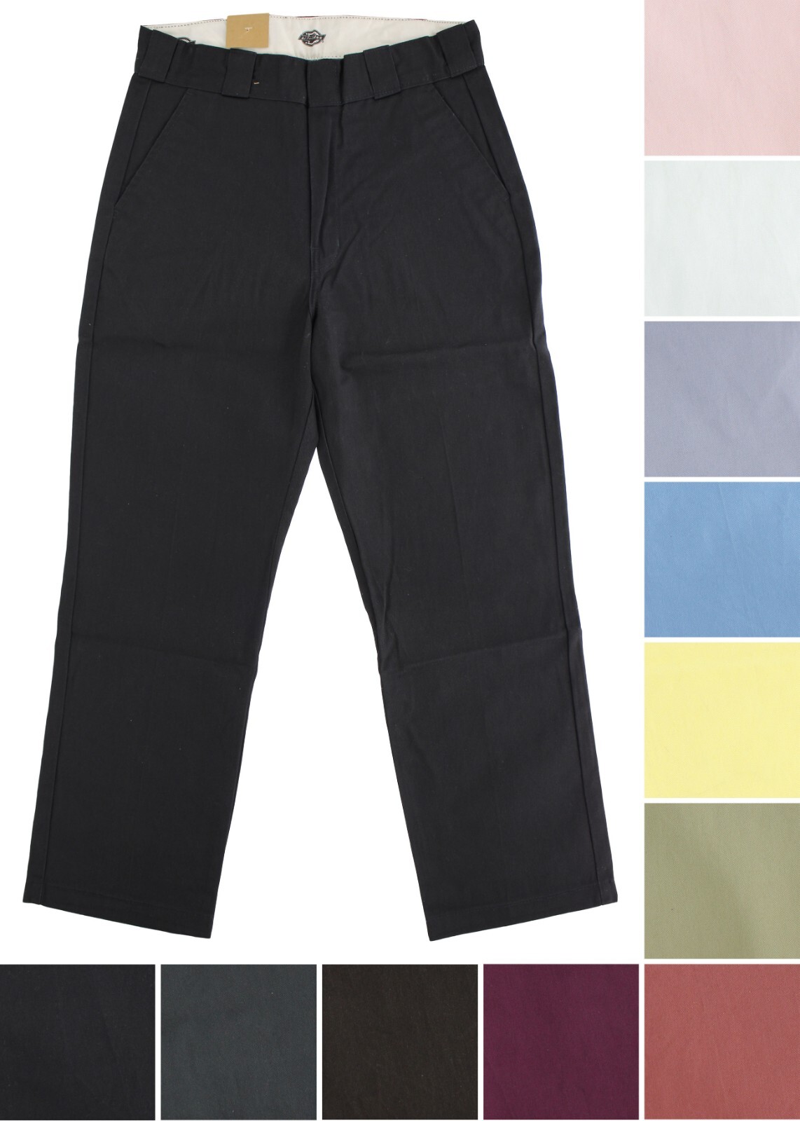 Dickies Men's Casual Pants Straight Leg, 4-Pocket, Cotton