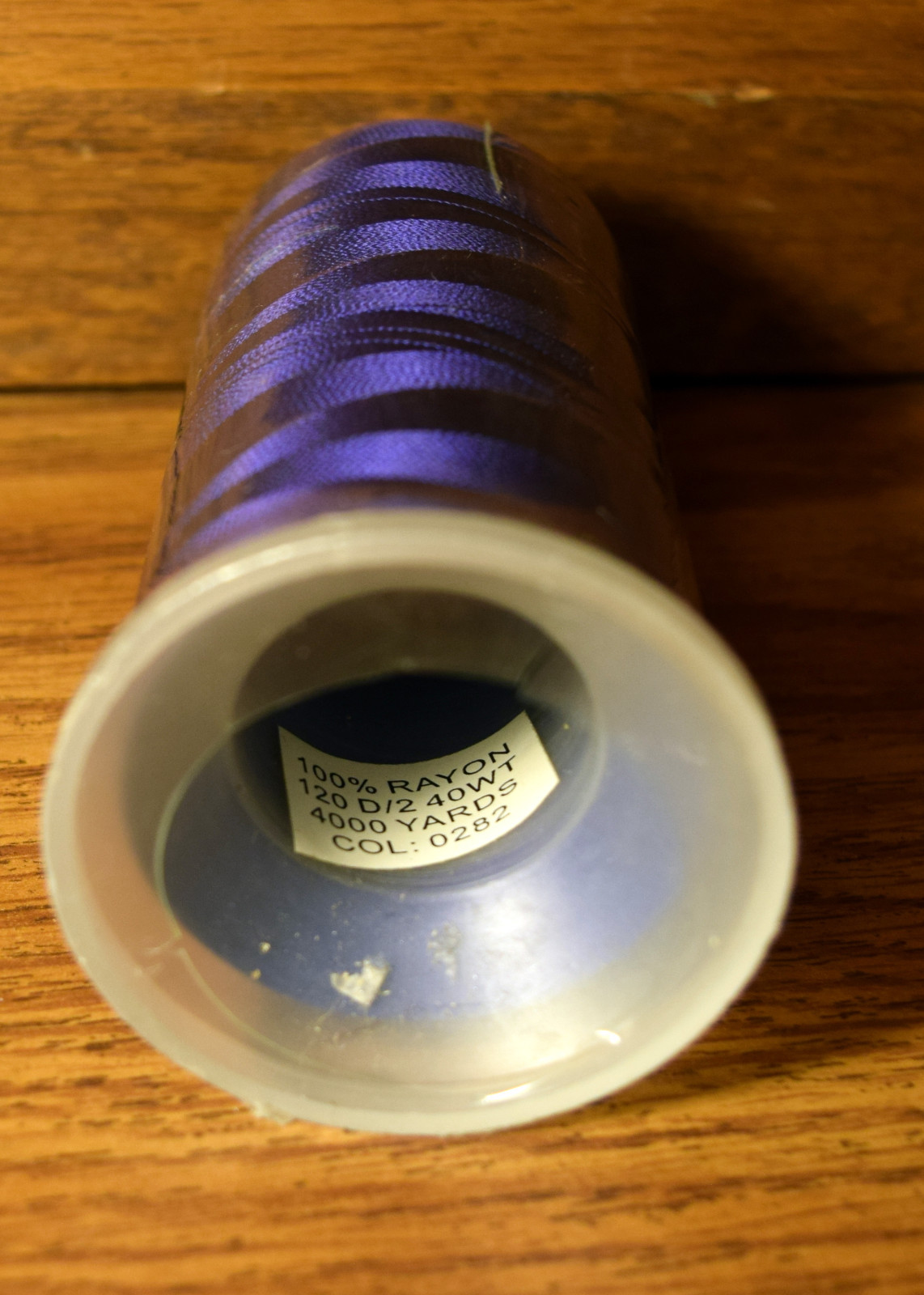 Rayon Machine Embroidery Thread Purple 4000 Yards Color New