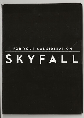 Skyfall James Bond 007 - ''For Your Consideration''  DVD FYC Screener - 2012