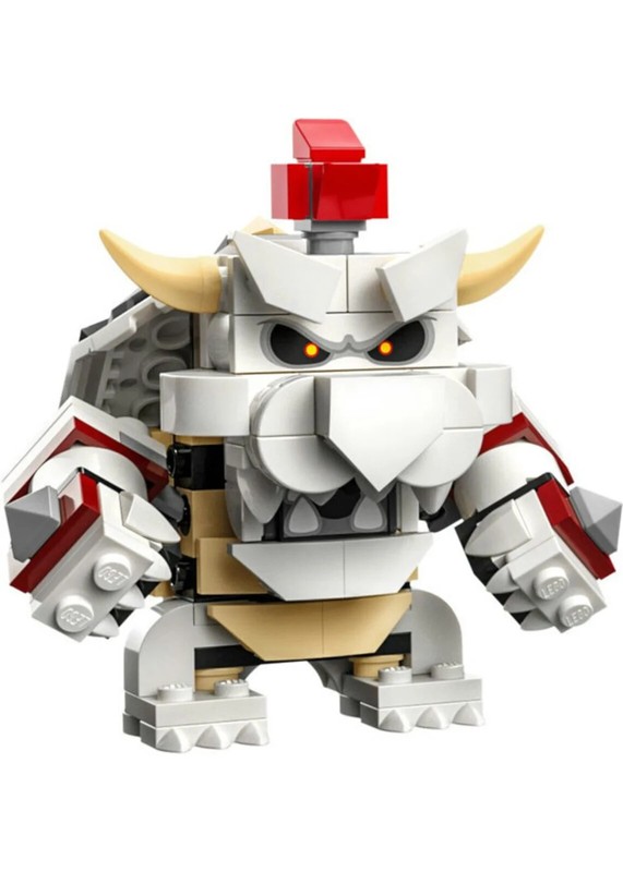 LEGO Super Mario: Dry Bowser Figure from Set Castle Battle