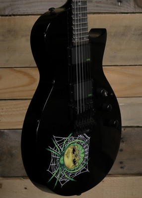ESP LTD KH-3 Spider Electric Guitar Black w/ Case & Spider Graphic