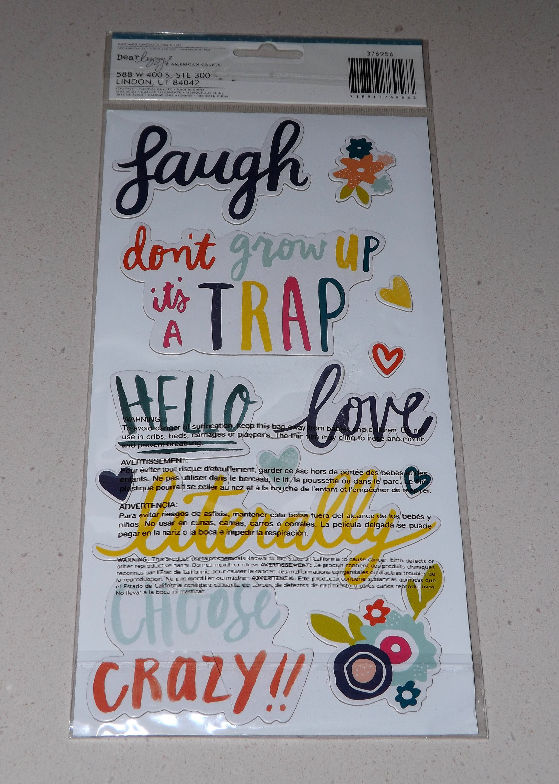 Scrapbook Kit Lot - Dear Lizzy with Thickers, Simple Stories & Pebbles