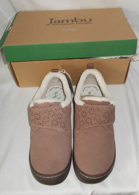 Jambu Casual Faux Fur Adjustable Slip-on Sonom Size 7