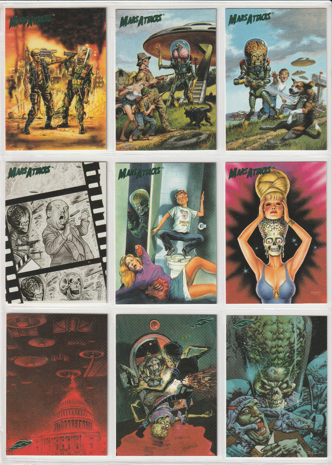Topps Mars Attacks Archives 1994 Pick your Cards $1.00 - $2.00 Each