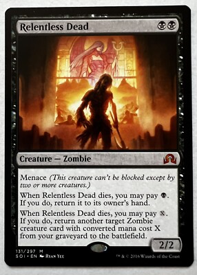MTG Magic The Gathering ~ Relentless Dead ~ Shadows Over Innistrad ~ 131/297 NM