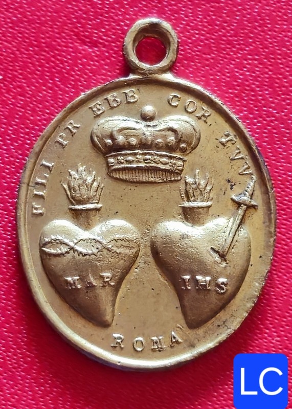 Italie Vatican - Belle MÃ©Daille Xix Ã¨Me 33x24 Mm - Fili Pr Ebb Cor Tuv Roma