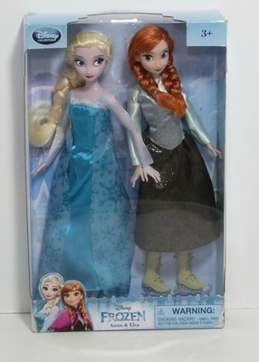 elsa and anna ice skating set