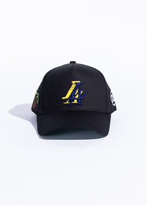 Reference LA ''Kill The Hype'' Style Snapback Black/Yellow/Blue One Size