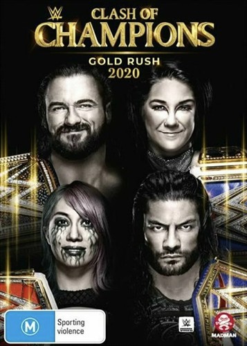 WWE - Clash Of The Champions 2020 (DVD) New & Sealed - Region 4 - Picture 1 of 1