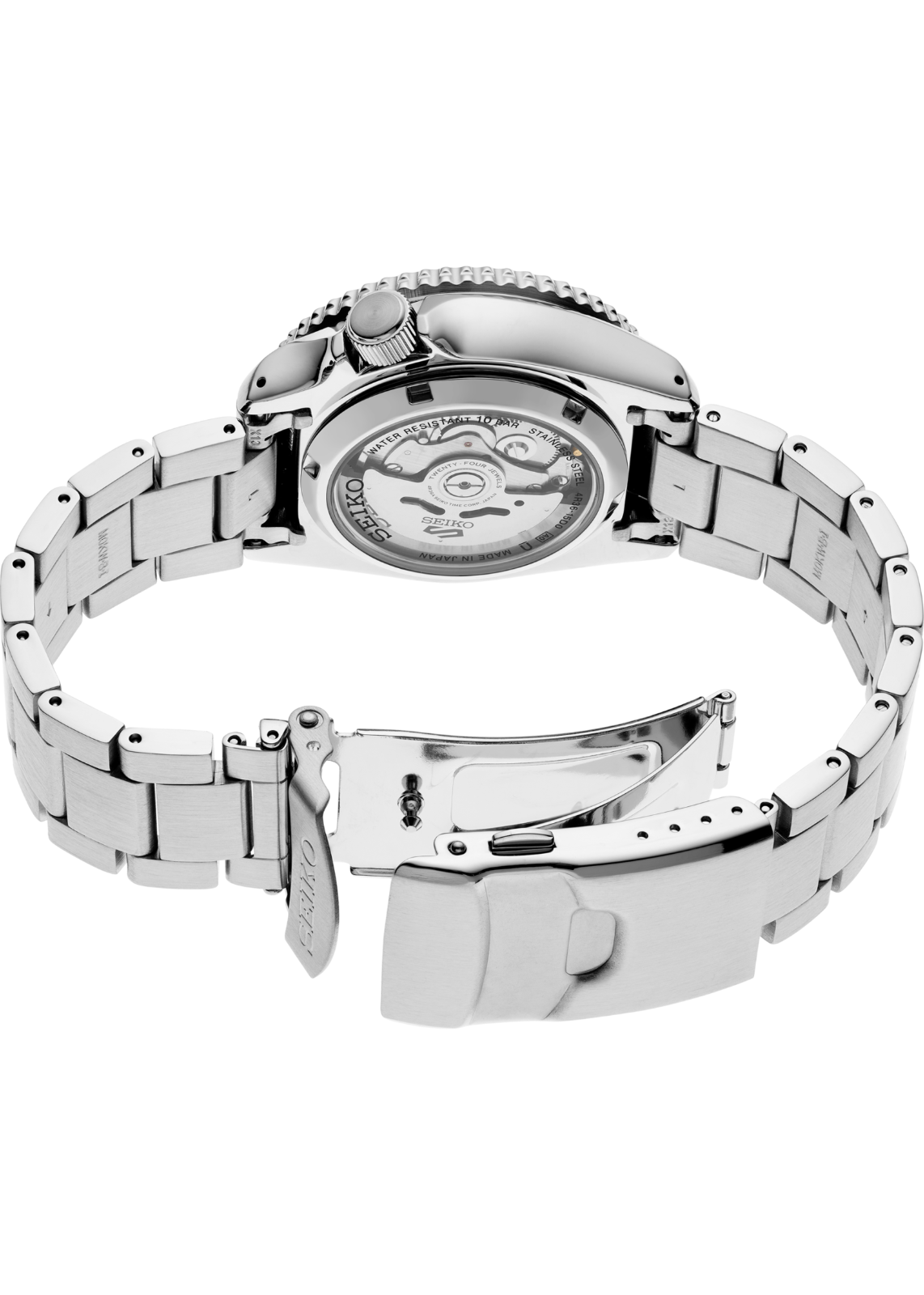 Pre-owned Seiko 5 Sports Series 55th Anniversary Special Edition Men's Watch (black)