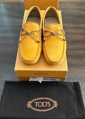 Tod s Laccetto Moccasin Driver Loafer Gommini Men s 5 US, Brand New