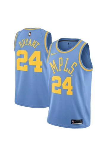 Kobe Bryant MPLS Los Angeles lakers Mamba Nike Swingman
