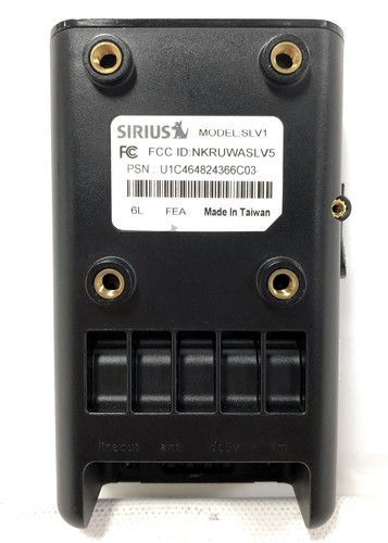 Sirius Satellite Radio Stiletto 10 / 100 Vehicle Dock w FM Receiver SL10 SL100