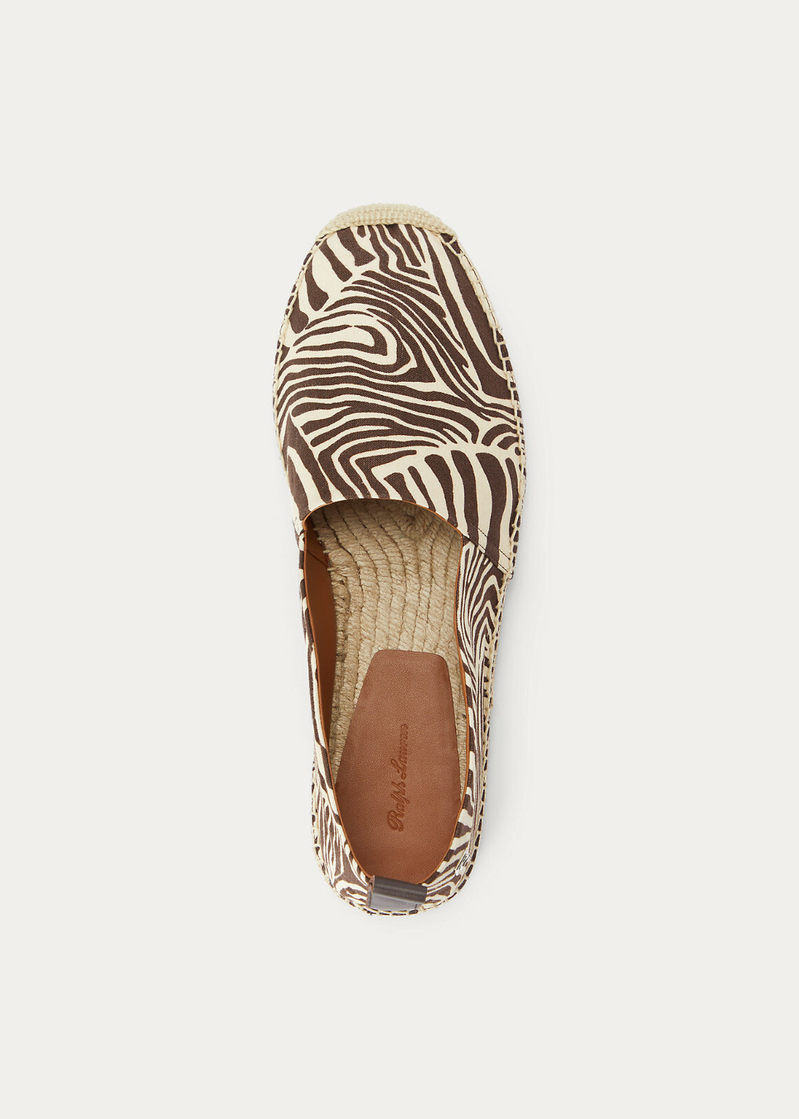 Ralph Lauren Purple Label Linen Zebra Print Bowsworth