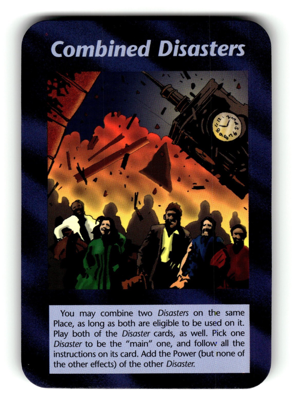 Combined Disasters card Unlimited INWO Illuminati New World Order