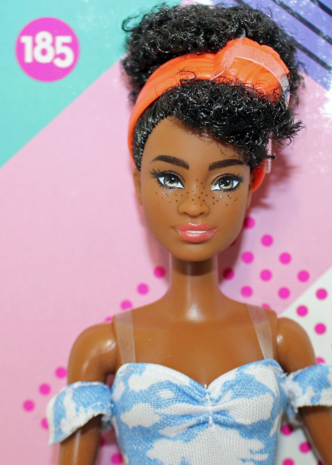 Barbie Fashionista Doll #185 Mattel 2022 No box #HBV17 New Barbie Fashionista Doll #185 Mattel 2022 No box #HBV17 New
