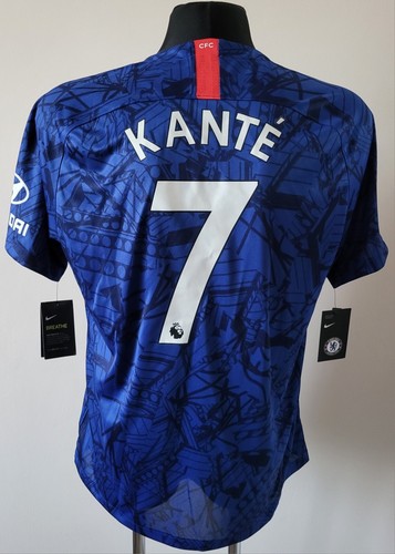 Chelsea 2019 - 2020 Home football Nike shirt #7 Kanté size