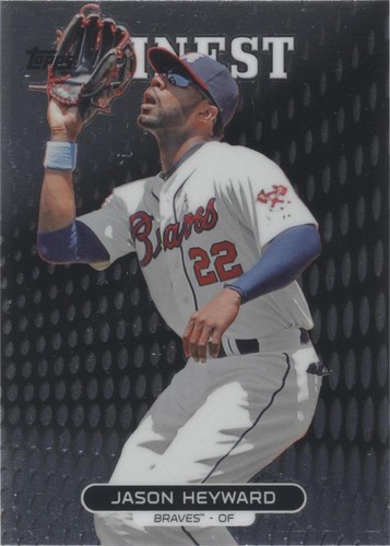 2013 Topps Finest - Jason Heyward #34