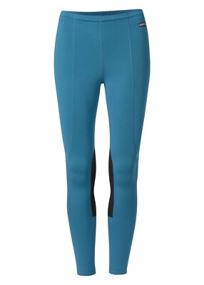 Kerrits Kids Performance Knee Patch Pocket Riding Tight size XL Turquoise Teal