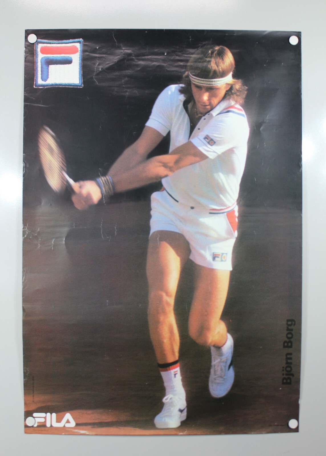 Babar en Tennis 1990年 ブリュノフ アートポスター Tennis Babar Poster – Poster Room
