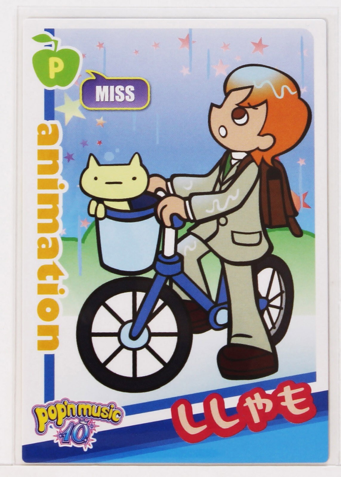 Pop'n Music Card Shishamo PK22N043 KONAMI Japan Game