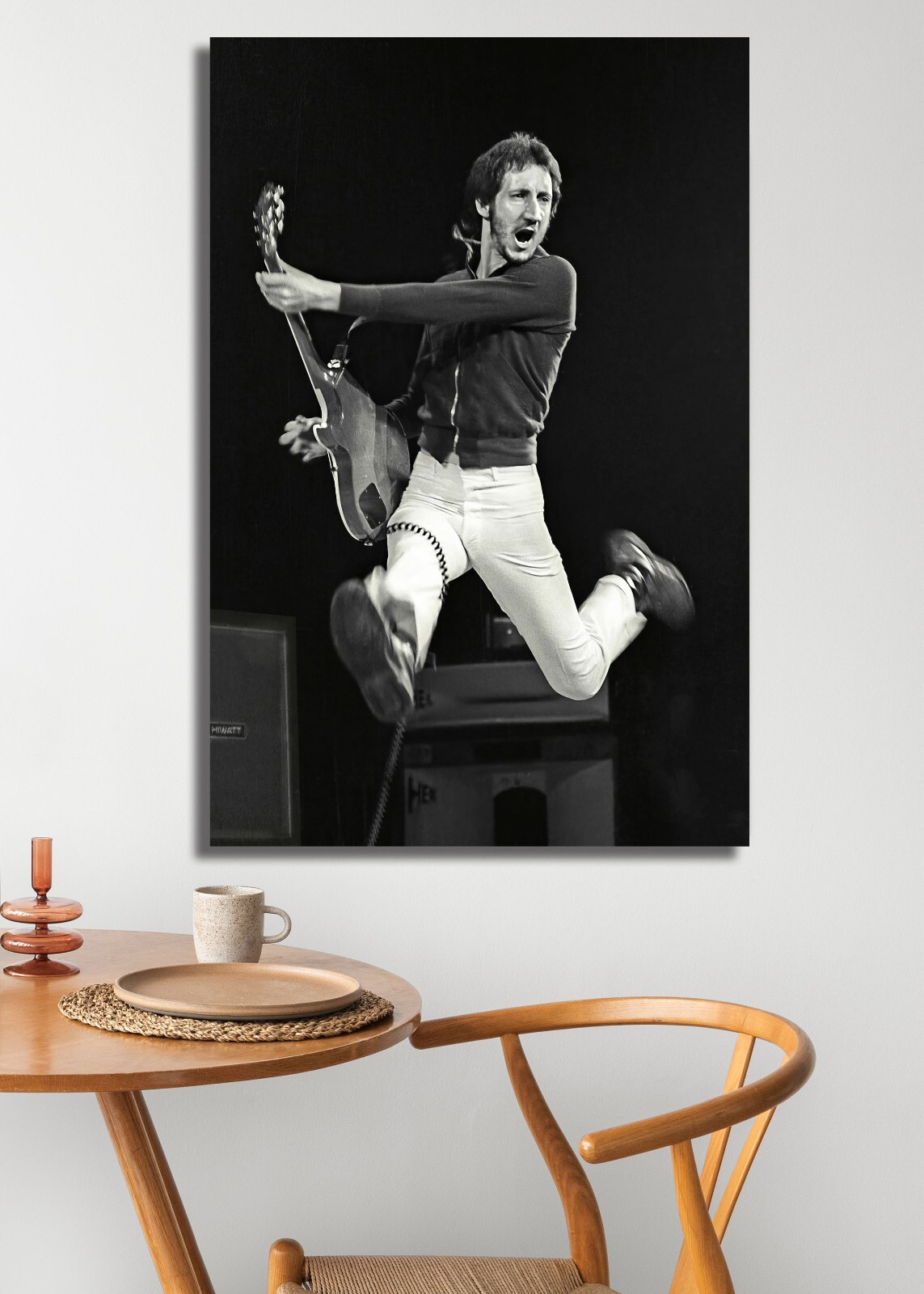 Pete Townshend Poster 24x36 Inch Live Concert Photo Rare Wall Art Print - PT02