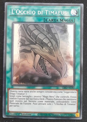 L' OCCHIO DI TIMAEUS Rara Ghost in Italiano GFP2-IT183 YUGIOH