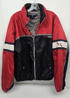 値下げ【90's】【希少】POLO SPORT ギミックジャケット Y2K ポロスポーツ POLO SPORT ラルフローレン 希少 90S ナイロン