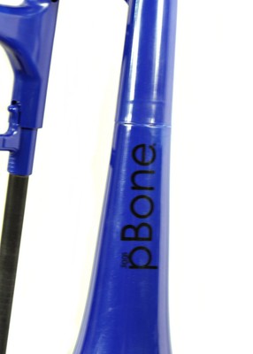 Jiggs pBone Plastic Trombone, Blue