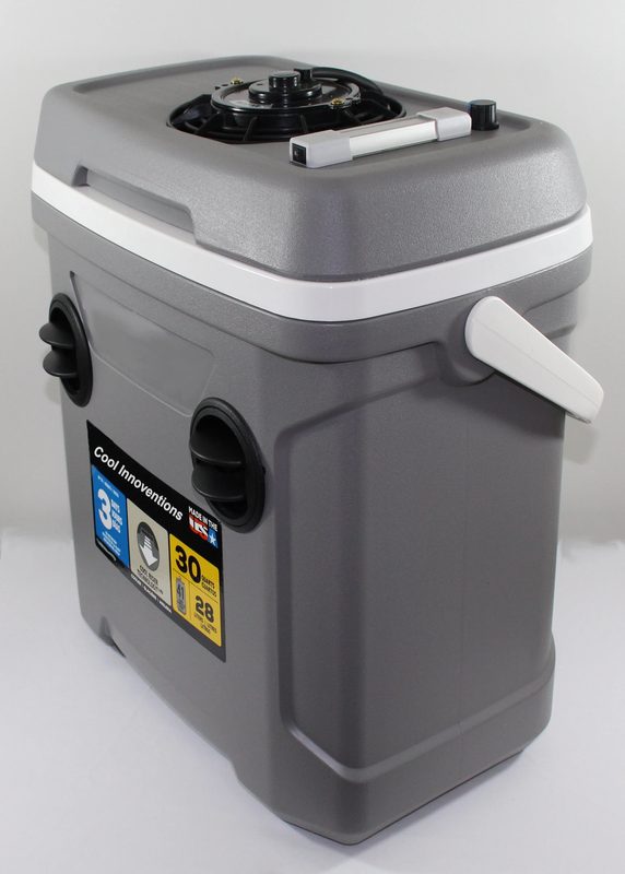 Dual 110V - 12V Portable Air Conditioner Cooler 30 Quart - 560 CFM Digital Speed