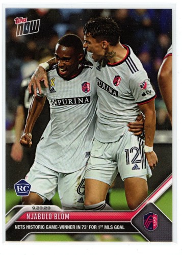 2023 Topps Now MLS Njabulo Blom #202