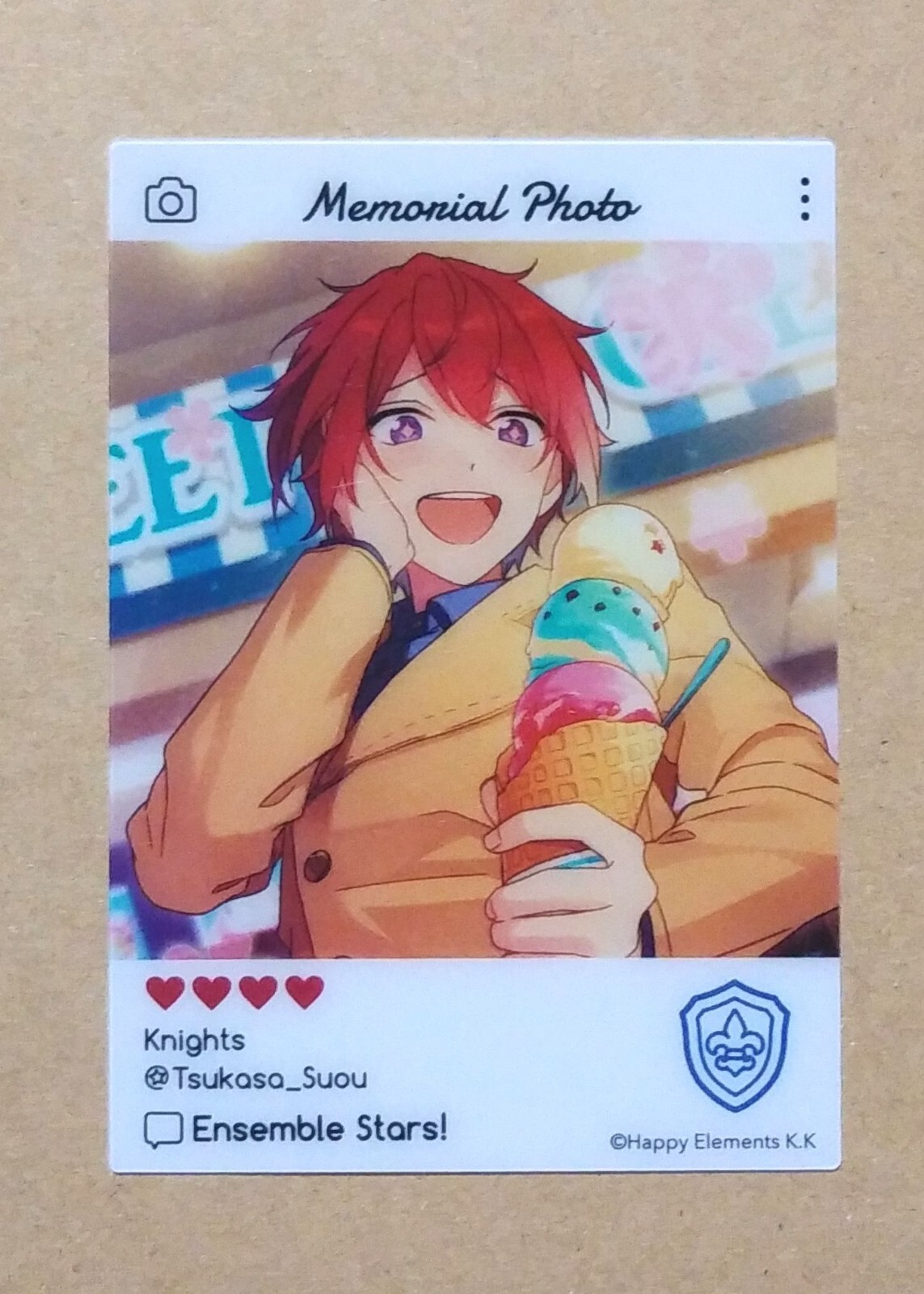 Ensemble Stars!! EMOCA Clear Card Tsukasa Suou | eBay